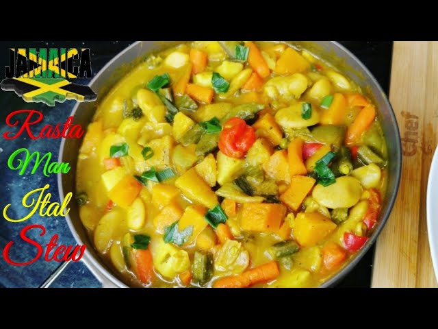 HOW TO MAKE JAMAICAN ITAL VEGETABLE STEW | RASTA MAN ITAL STEW | VEGAN  VEGETARIAN RECIPE - YouTube