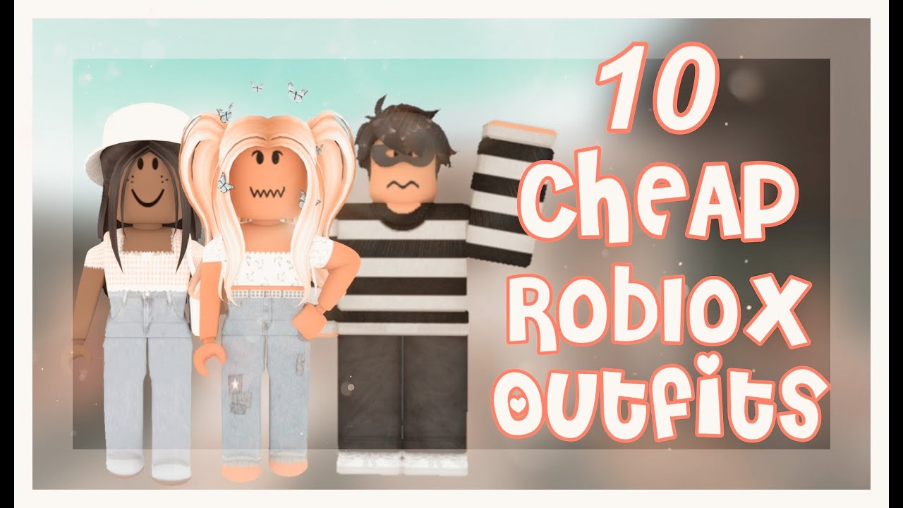 10 CHEAP+Aesthetic Roblox Outfits (Under 500 Robux) || ROBLOX - YouTube