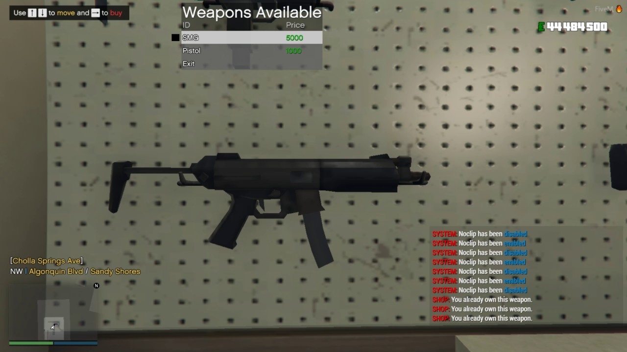 AdvancedRP Weapon shop FiveM YouTube