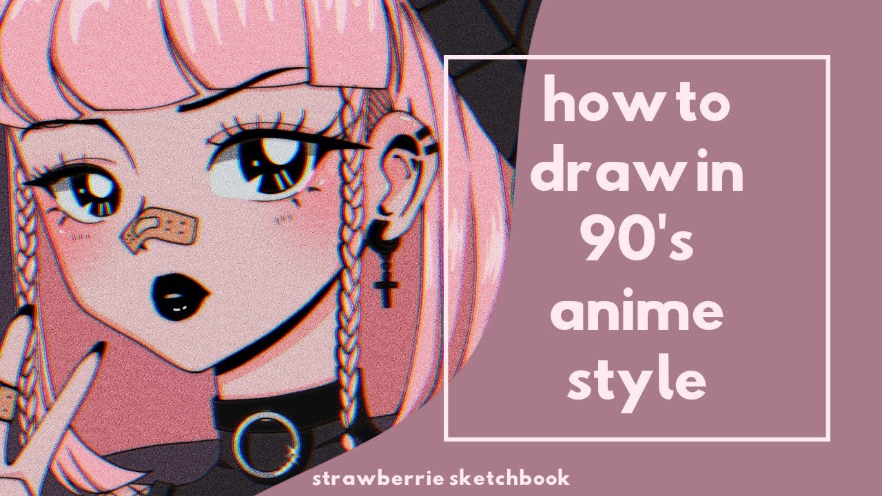 Exploring the Captivating Aesthetics The Iconic Look of 90s Anime Art Style   LittleArt Club