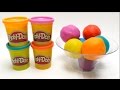 Play-Doh Ice Cream Balls With Surprise Toys