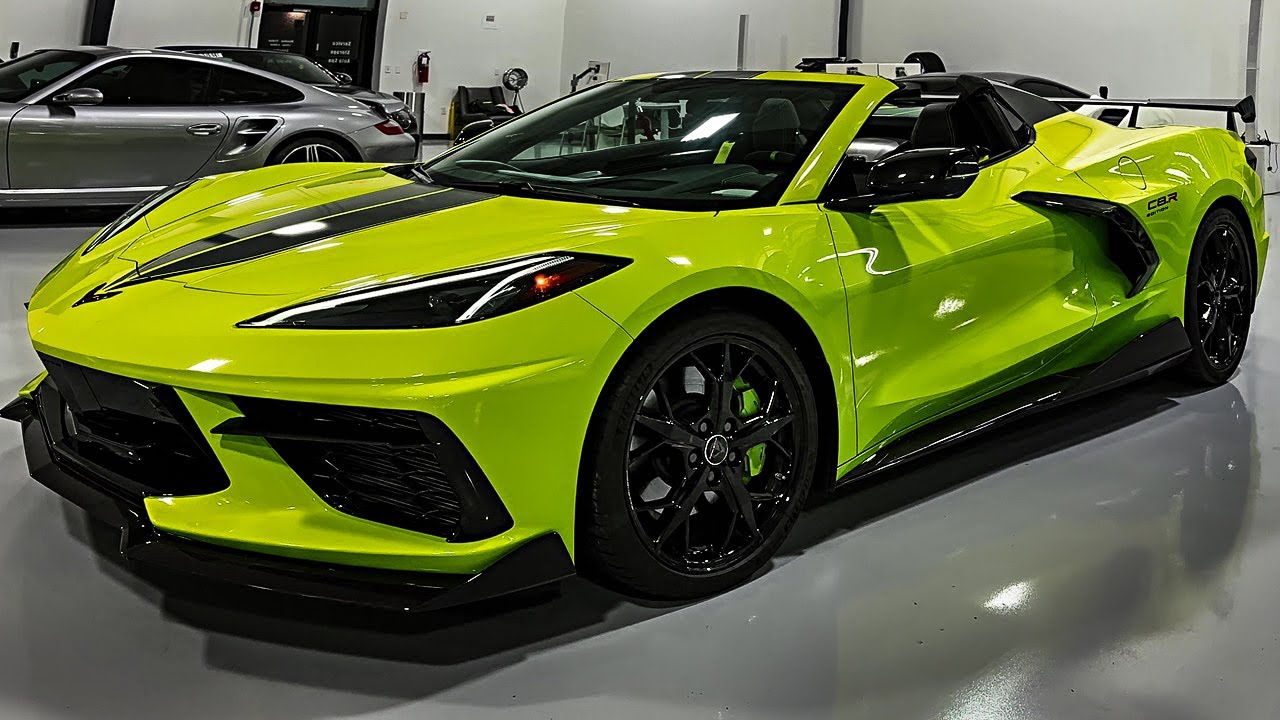 2022 Corvette Convertible Green