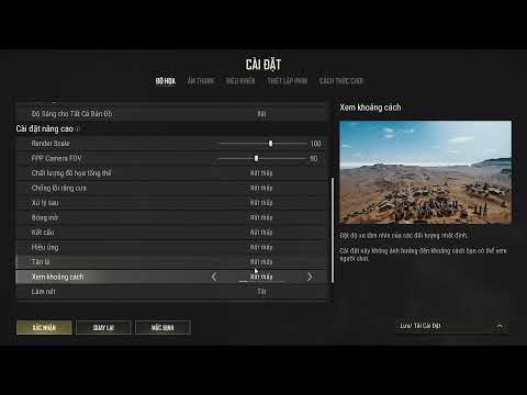 CÁCH MÌNH TỐI ƯU THIẾT LẬP ĐỒ HỌA CHO PUBG PC, GIÚP CHƠI MƯỢT MÀ HƠN ^^