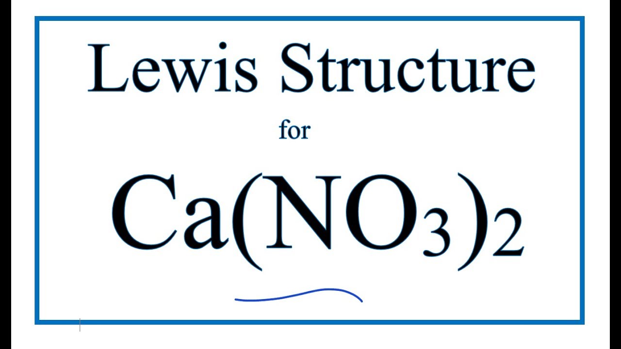 Lewis Dot Diagram Of Calcium