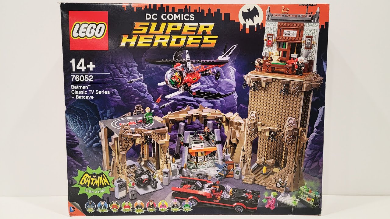 LEGO 76052 Batman Classic TV Series Batcave Review - YouTube