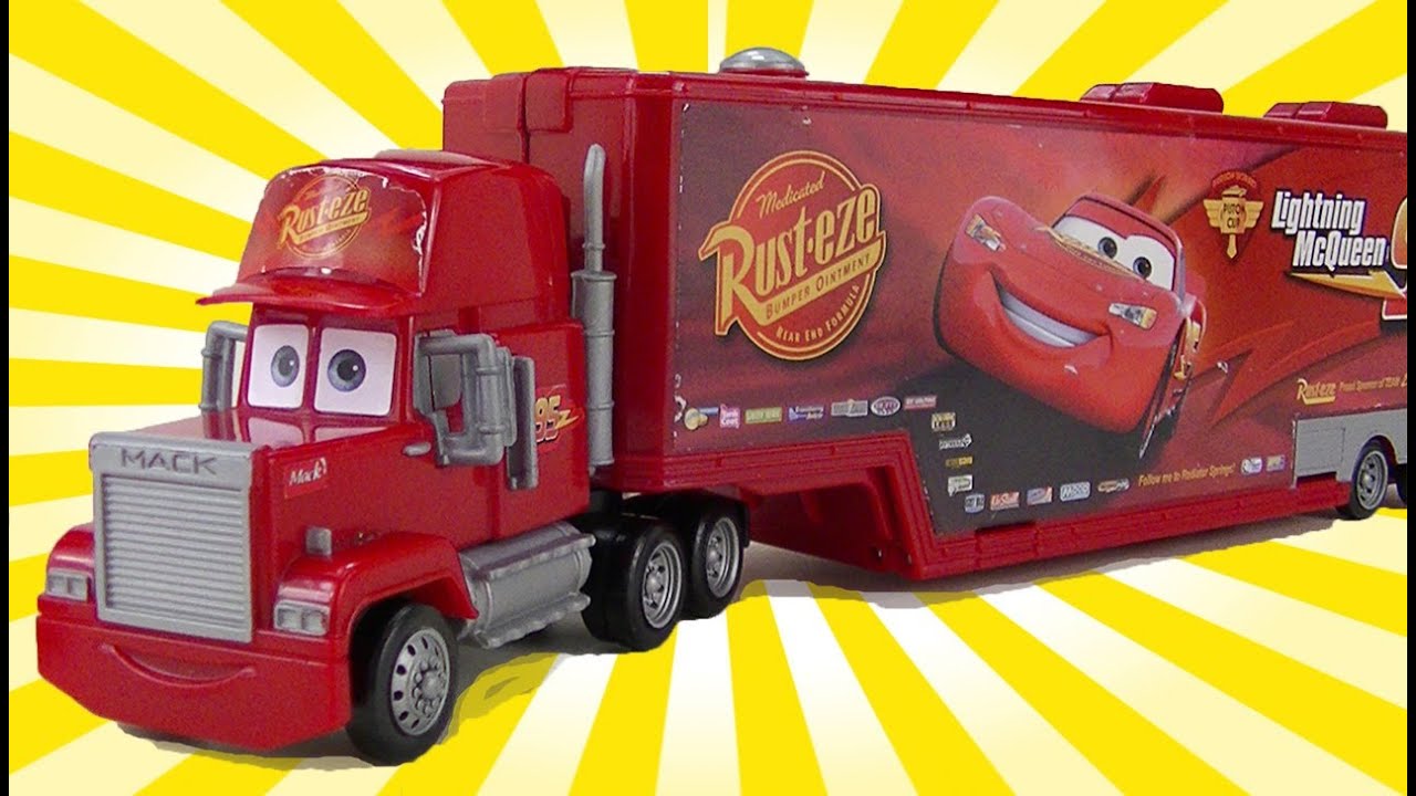 Lightning McQueen Mack Truck Hauler