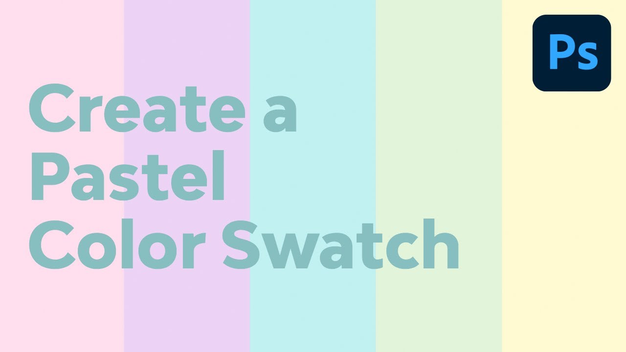 How to Create a Pastel Color Swatch in Photoshop