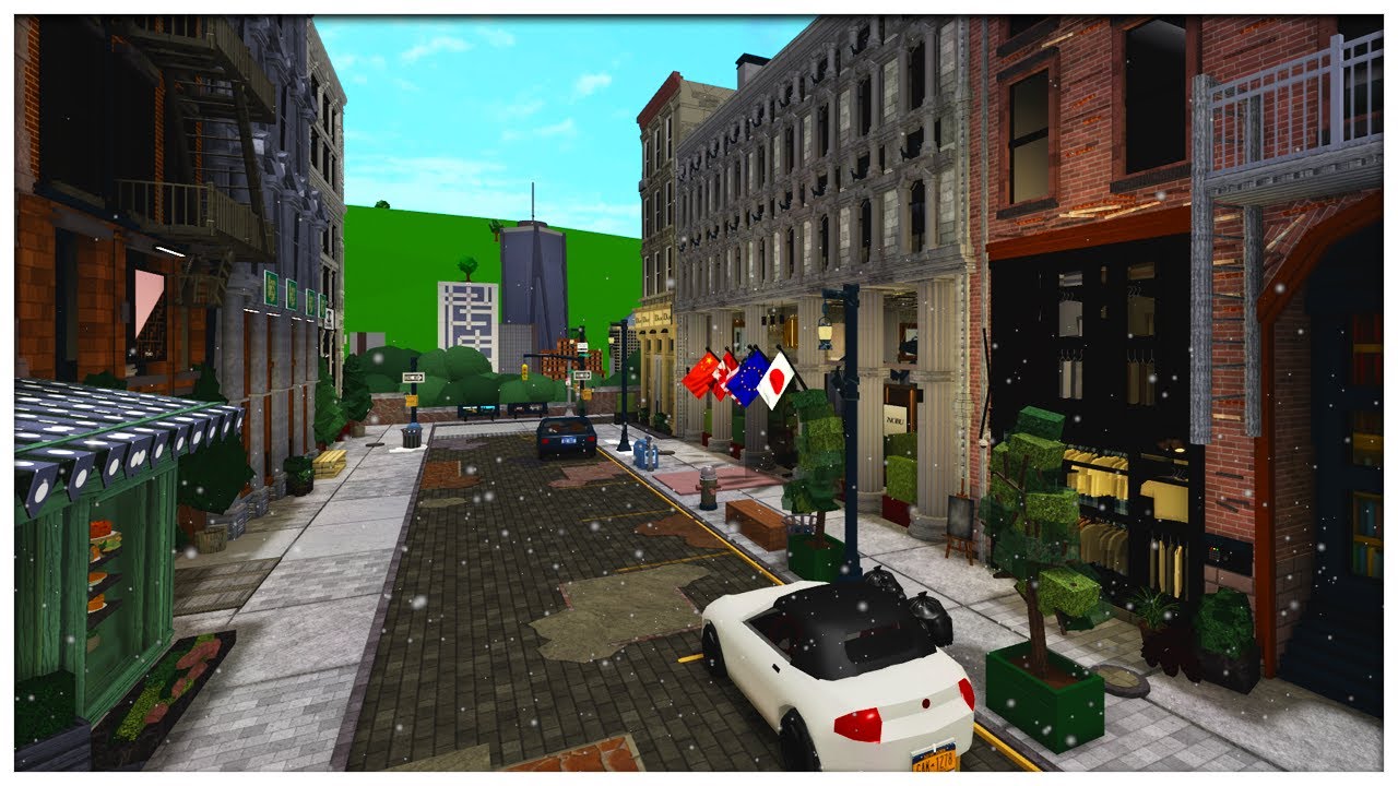 Bloxburg Town Road Layout