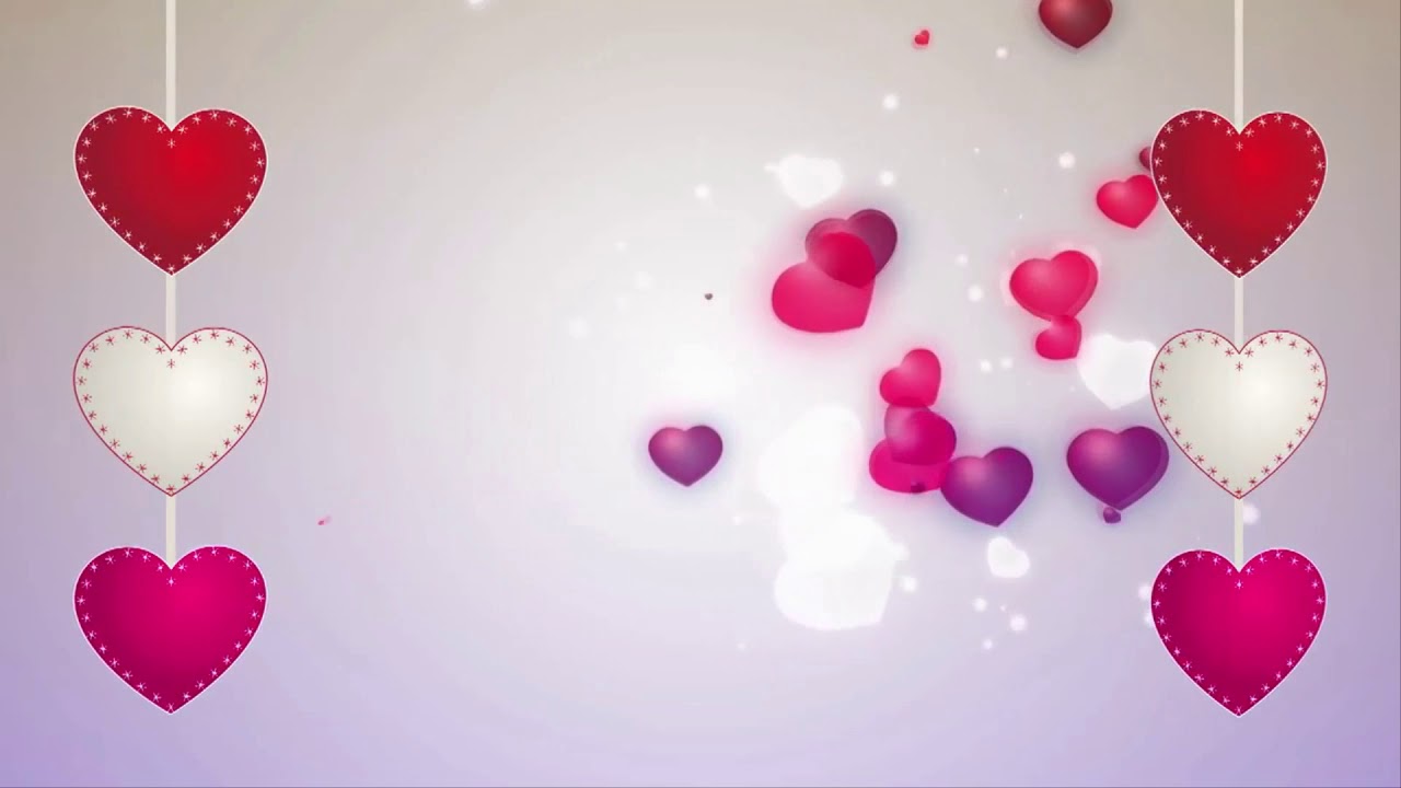 Beautiful Love Video Background - No Copyright, Copyright Free Videos,  Animation. - YouTube