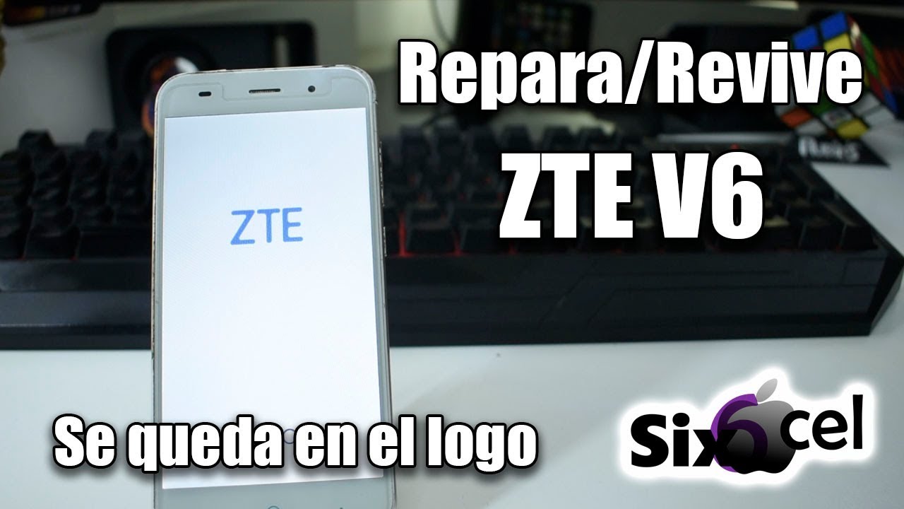 Details 50 zte blade v6 se queda en el logo