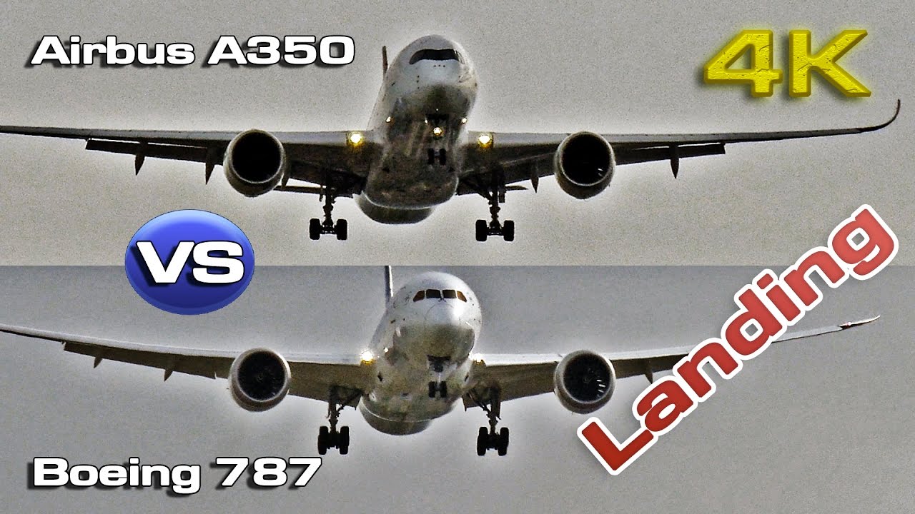 Boeing 787 Vs Airbus A350 XWB