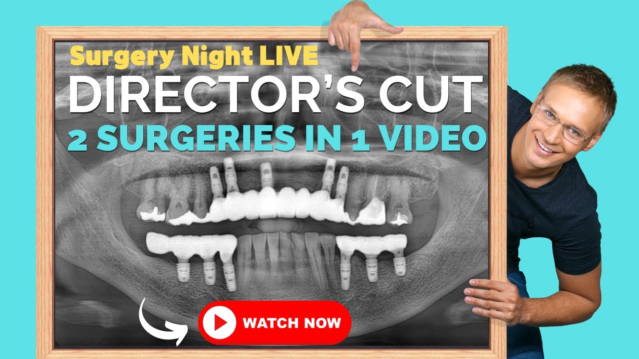 Surgery Night Live Ep. 5-Director's cut - Heavy GBR & 2nd stage surgery ...