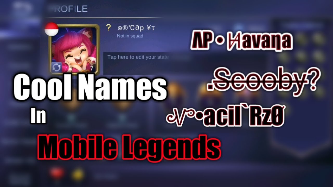 oğlan yüzmek Konut mobile legends name generator motif vazo kiralama