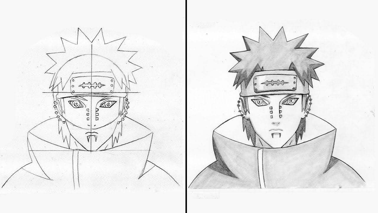 Top more than 62 pain sketch naruto best - seven.edu.vn