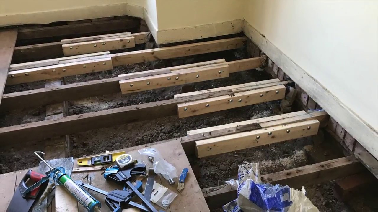 How To Replace A Floor Joist Properly - Image to u