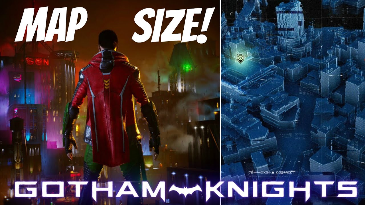 Arkham Knight Map