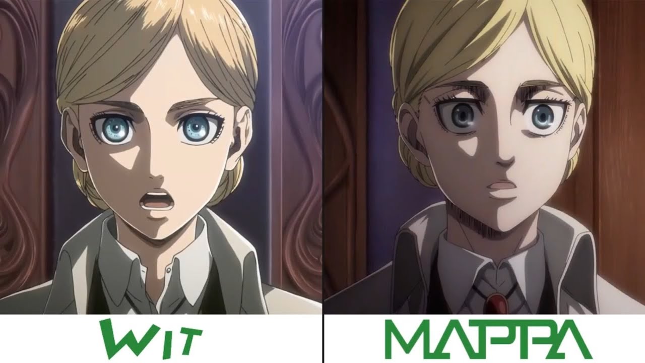 Aot Mappa Vs Wit