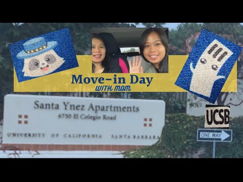 UCSB Santa Ynez Apartments Move-in Day - YouTube