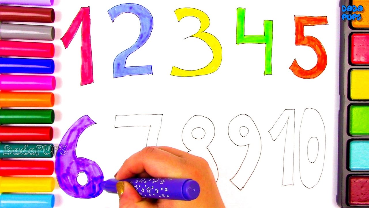 Draw By Numbers For Kids