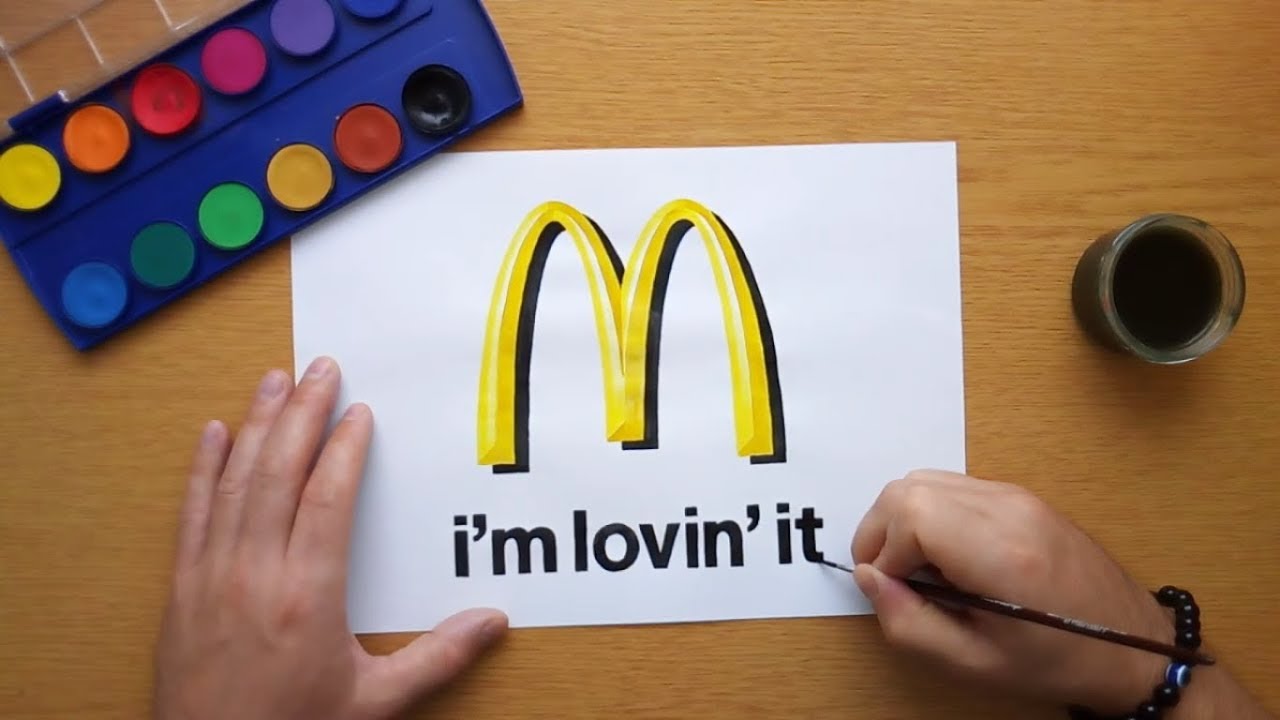 How To Draw Mcdonalds Logo 15 mcdonalds drawing logo professional ...