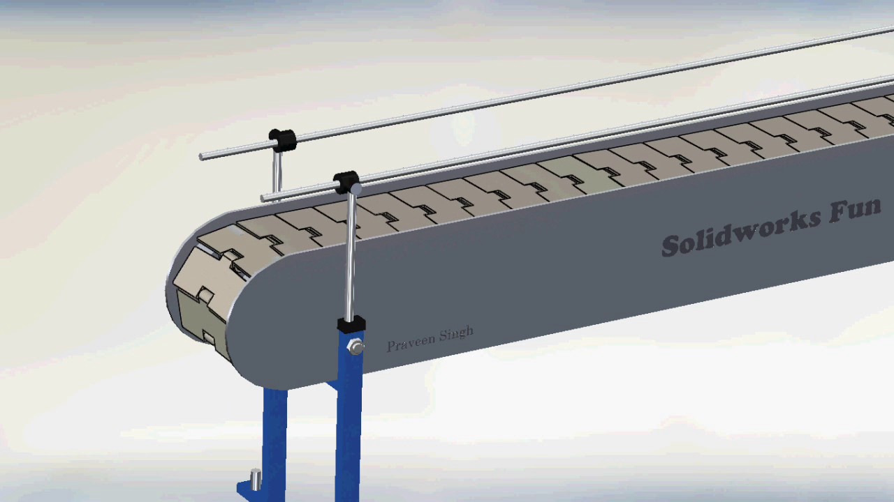 Roller Chain Solidworks Animation