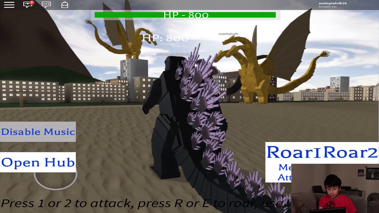 Roblox Godzilla Earth S Defense This Game Has A Kong Animations | My ...