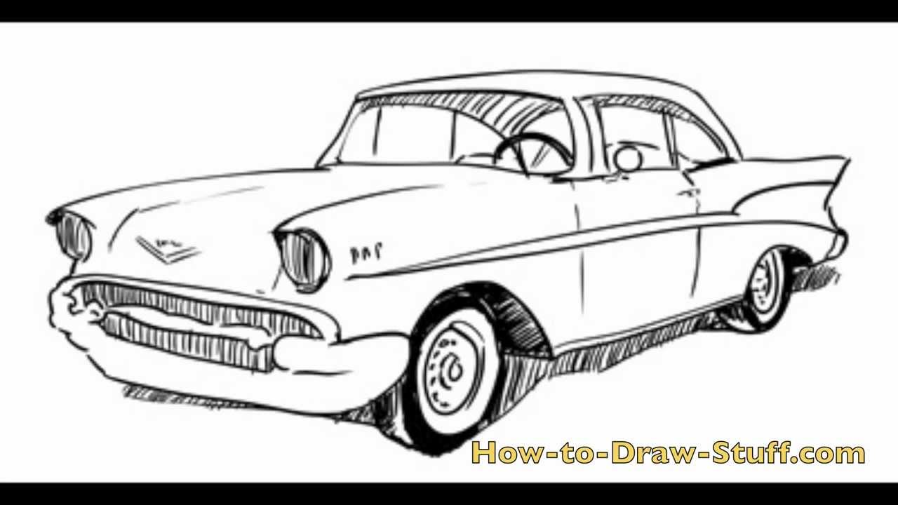 Chevy Car Drawings