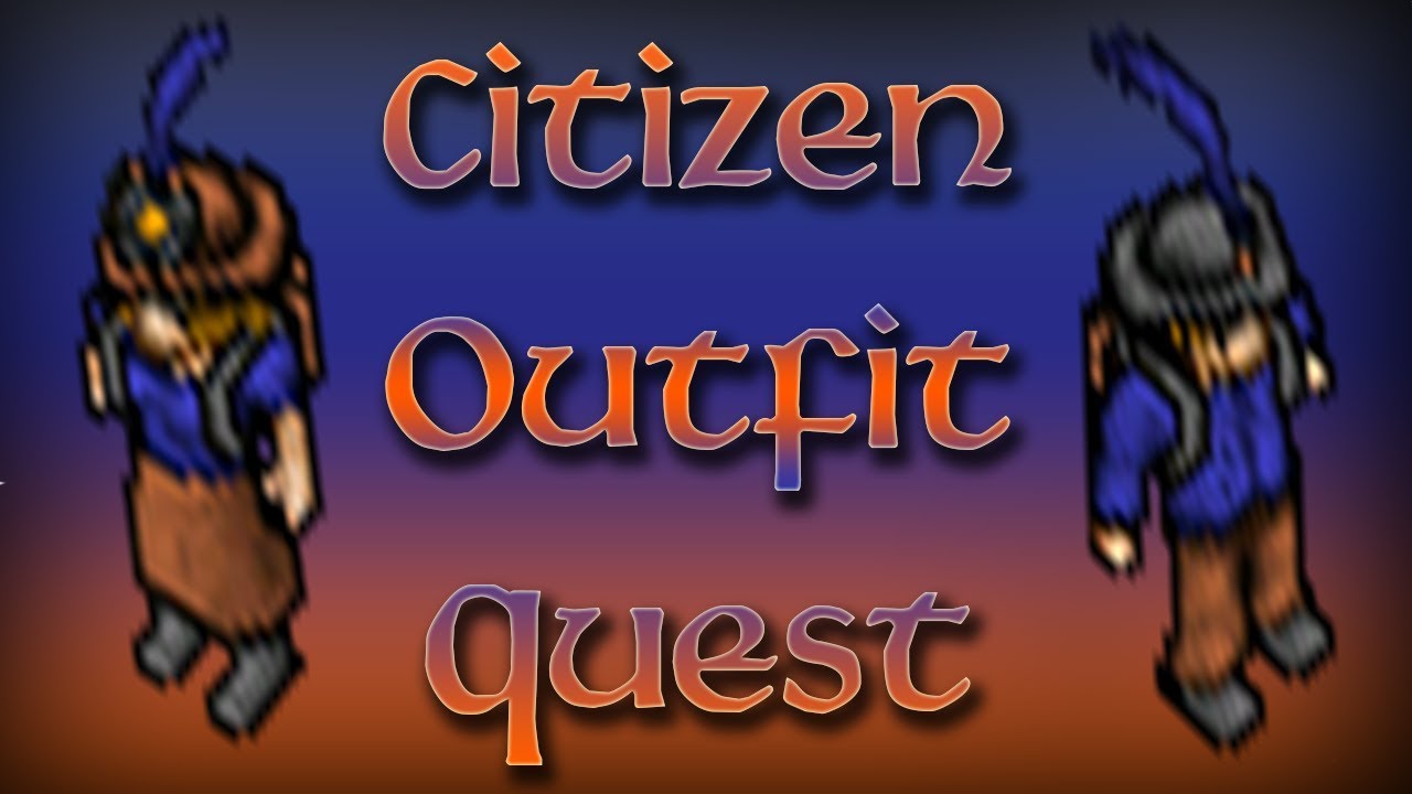 Tibia - Citizen Outfits Full - YouTube