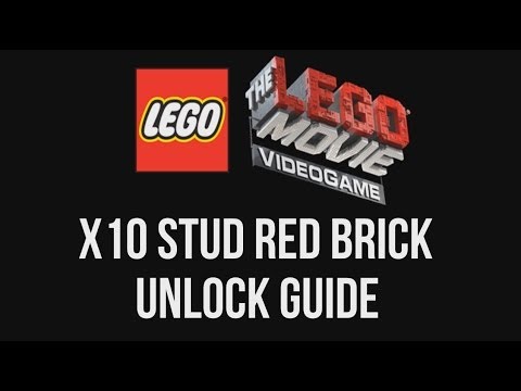 x10 Stud Multiplier Red Brick Unlock Guide – The LEGO Movie Videogame