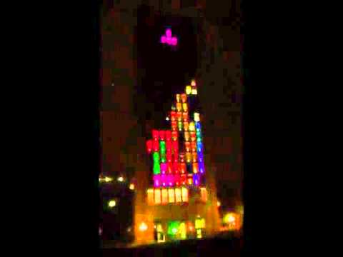 MIT: Playing Tetris ... on a Building! Condensed With Music - YouTube