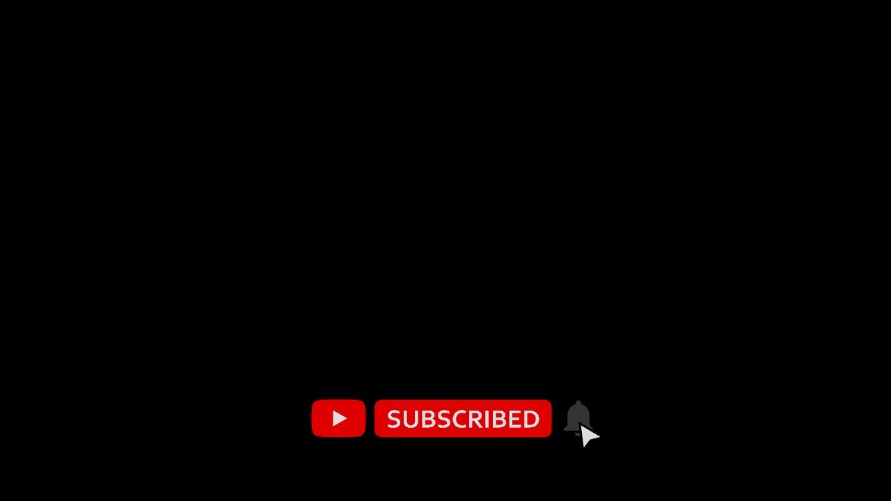 YouTube Subscribe and Bell Button Animation with Black Background - YouTube