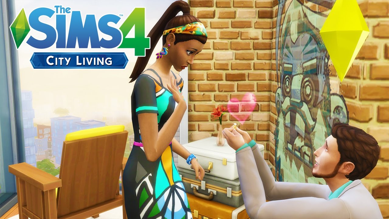 Marry Me! | Sims 4 City Living Ep.5 - YouTube