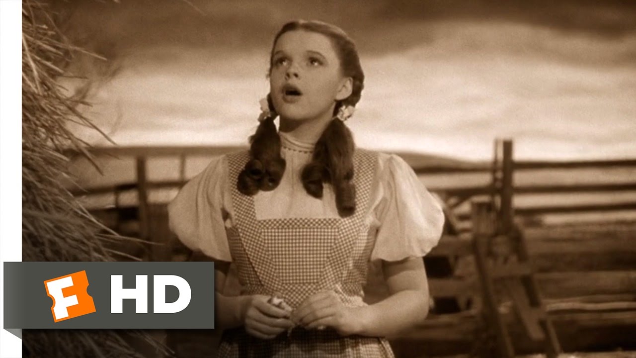 Somewhere Over The Rainbow - The Wizard Of Oz (1/8) Movie Clip (1939) Hd -  Youtube