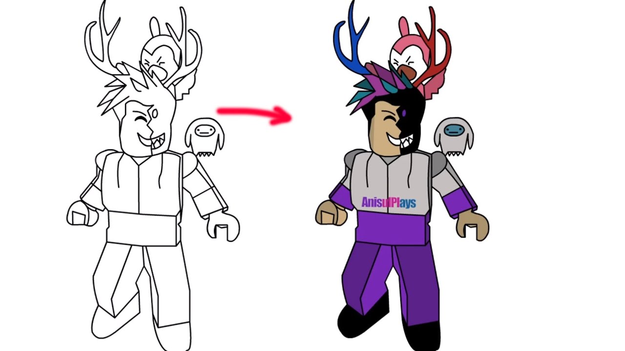 Roblox avatar drawings