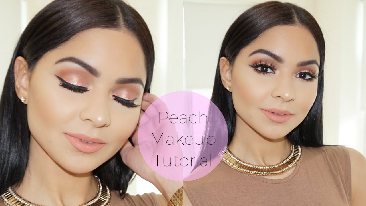 TooFaced Sweet Peach Makeup Tutorial YouTube