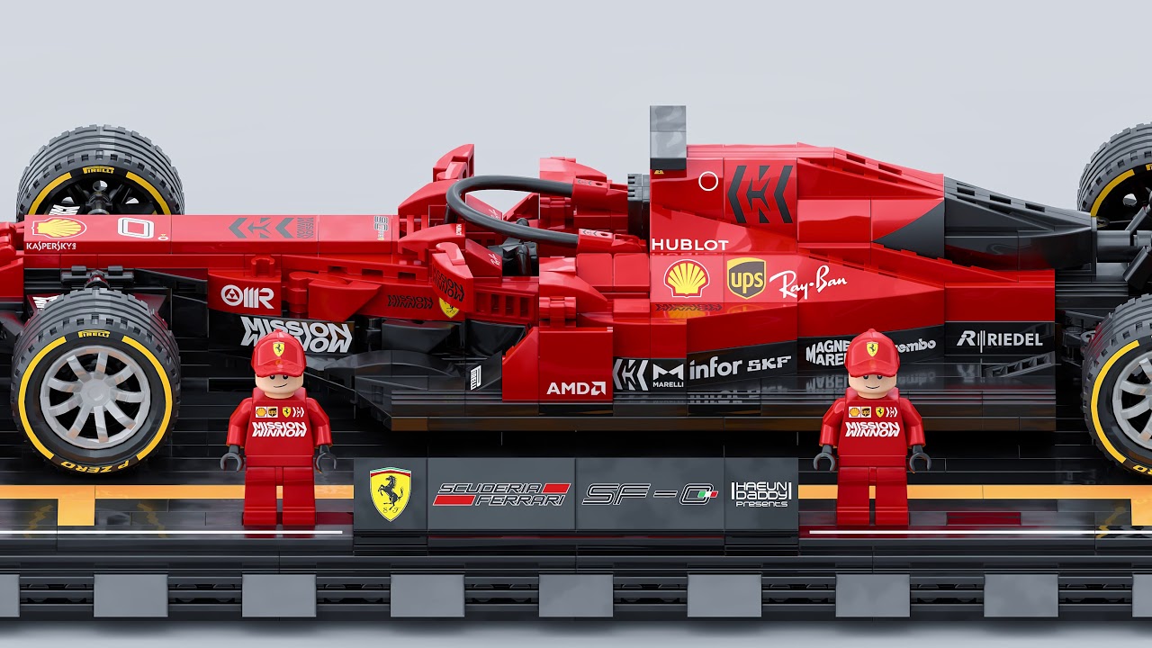 Ferrari F1 SF21 1:10 Scale LEGO TECHNIC MOC (LEGO 8386, 45% OFF