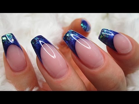 ♡ How to: Indigo French Manicure Gelnails