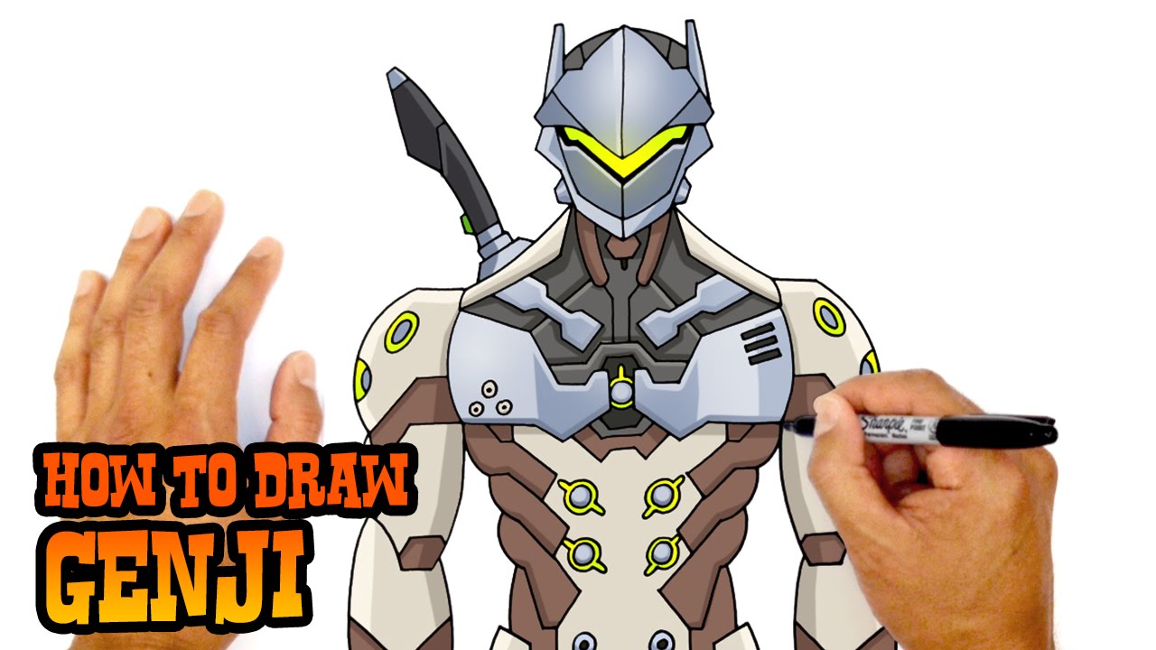 How to Draw Genji | Overwatch - YouTube