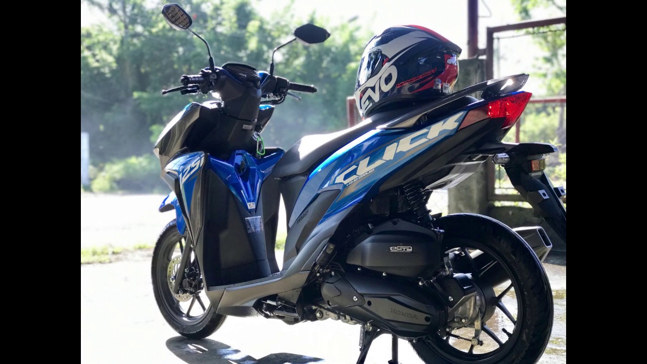 Honda Click 125i Game Changer 2019 (BLUE) - YouTube