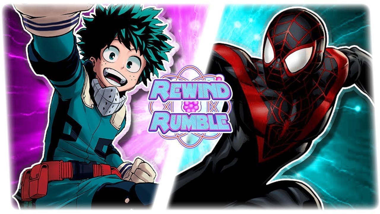 IZUKU MIDORIYA vs MILES MORALES (My Hero Academia vs Spider-Man) | REWIND  RUMBLE - YouTube