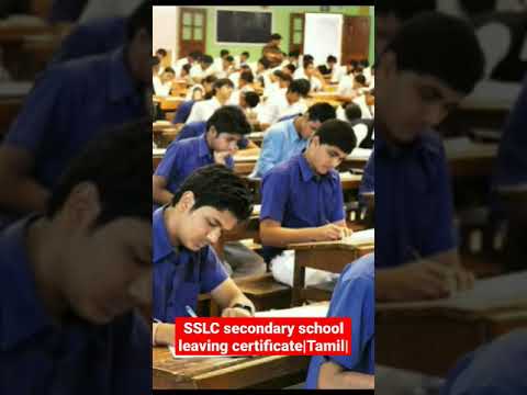 secondary school leaving certificate | HSC | SSLC | Degree | Tamil ...