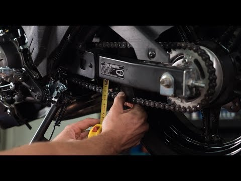 How To Check and Adjust Your Motorcycle Chain