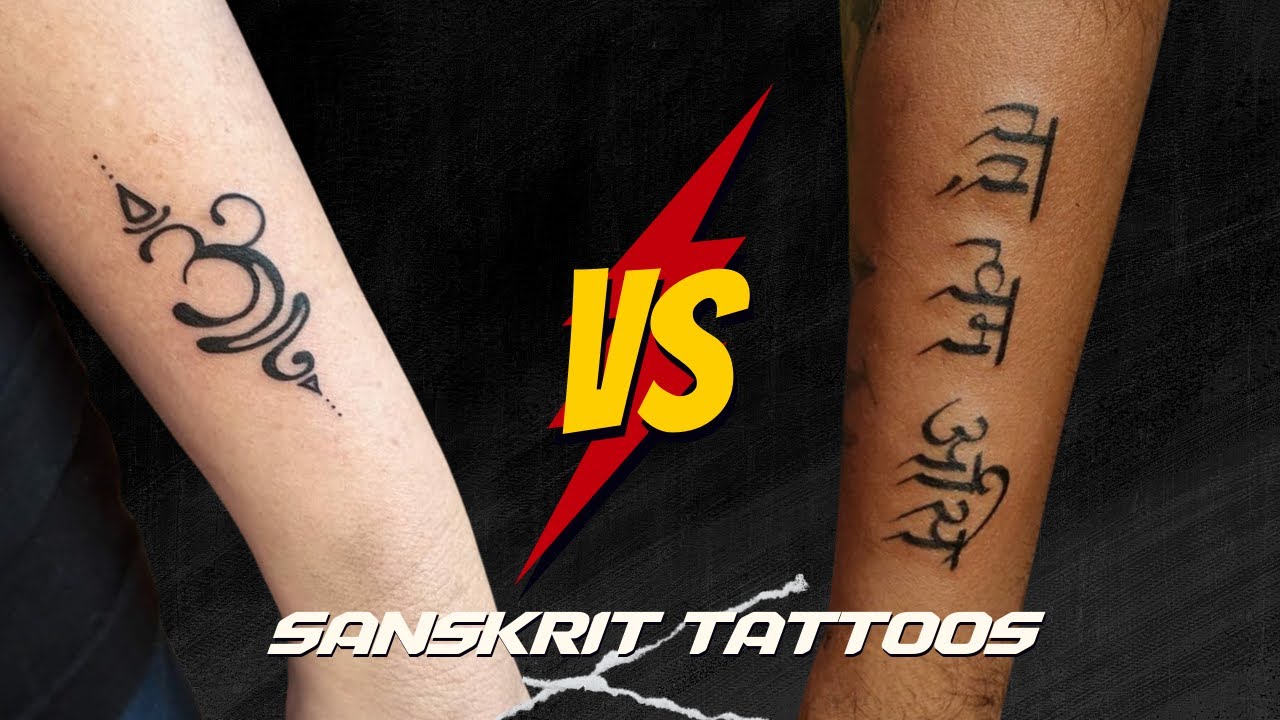 24 of the Best Sanskrit Tattoos For Men in 2023  FashionBeans