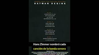 Sabías qué? En BATMAN: BEGINS... - YouTube