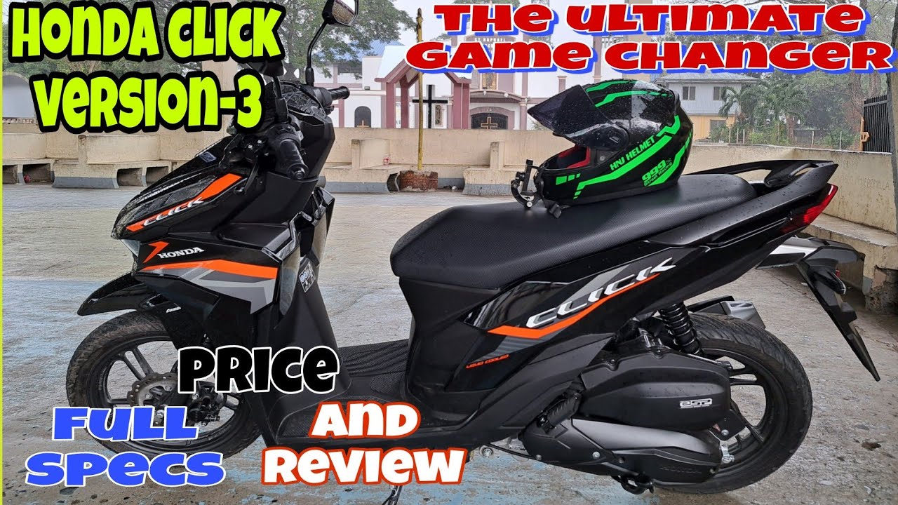 HONDA CLICK VERSION-3 GLOSSY BLACK FULL REVIEW, SPECS & PRICE 2023 # ...