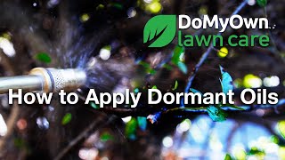 How to Use Dormant Oils - Tree & Shrub Care