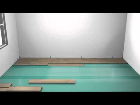 How to Install Pergo Laminate Flooring - YouTube