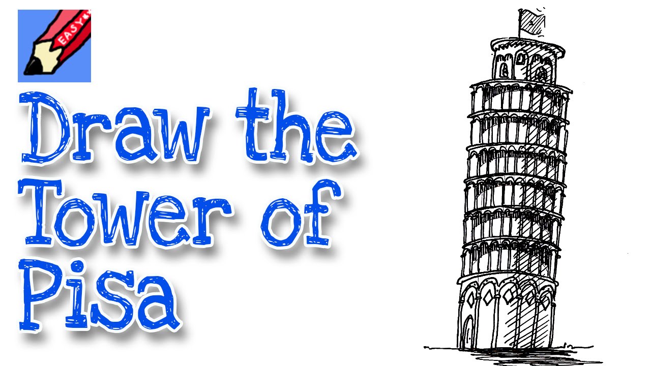 How To Draw The Leaning Tower Of Pisa - Audienceset25