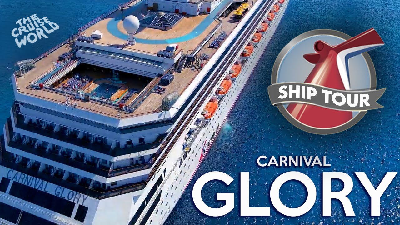 CARNIVAL GLORY FULL SHIP TOUR 2022 | ULTIMATE CRUISE SHIP TOUR OF PUBLIC  AREAS | THE CRUISE WORLD - YouTube