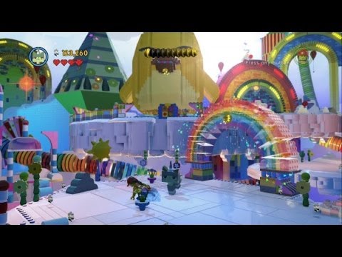 The LEGO Movie Videogame – Cloud Cuckoo Land 100% Guide (Gold Instruction Pages/Pants)